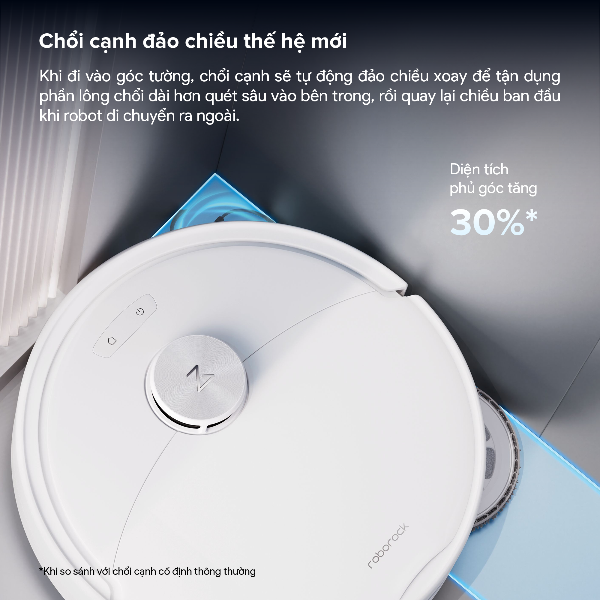 Robot hút bụi lau nhà Roborock Qrevo 2 Pro Roborock Qrevo 2 Pro chổi cạnh thế hệ mới