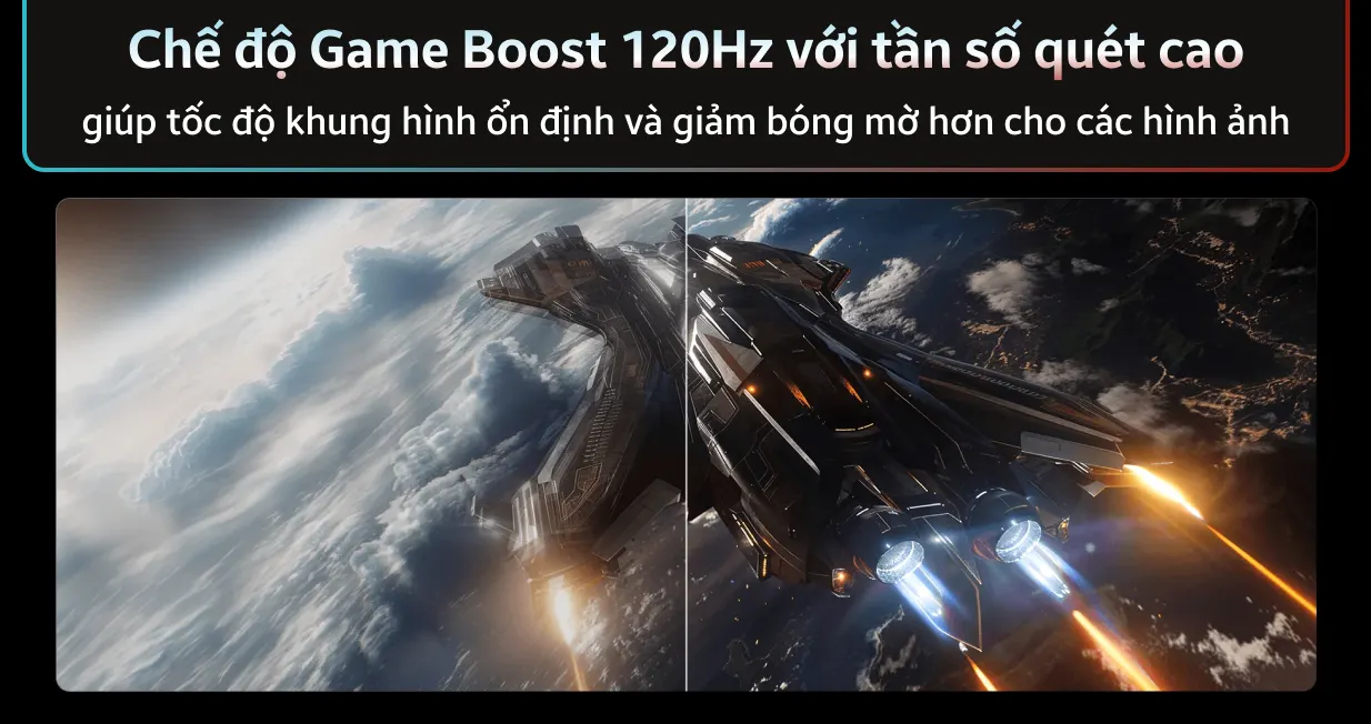 Tivi Xiaomi S Mini Led 4K 55 inch 2026 game boost