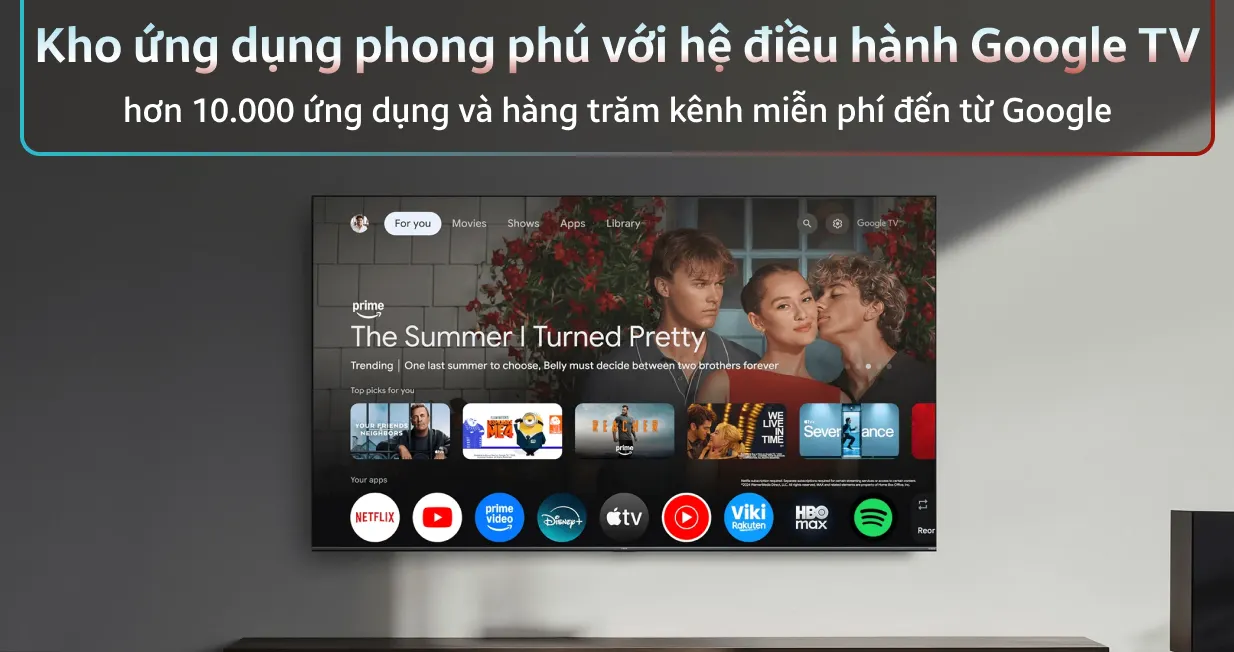Tivi Xiaomi S Mini Led 4K 55 inch 2026 hệ điều hành